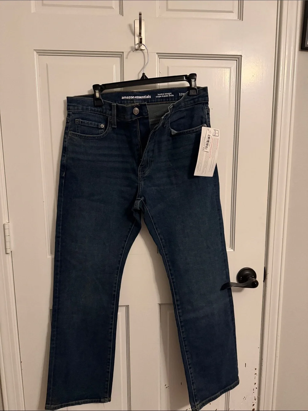 Amazon Essentials Men’s Dark Blue Straight Jeans